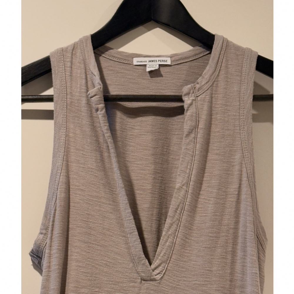 NWOT James Perse Cotton Jersey 90s Midi Dress | Size 1 (Small/US 2-4) - Picture 8 of 13